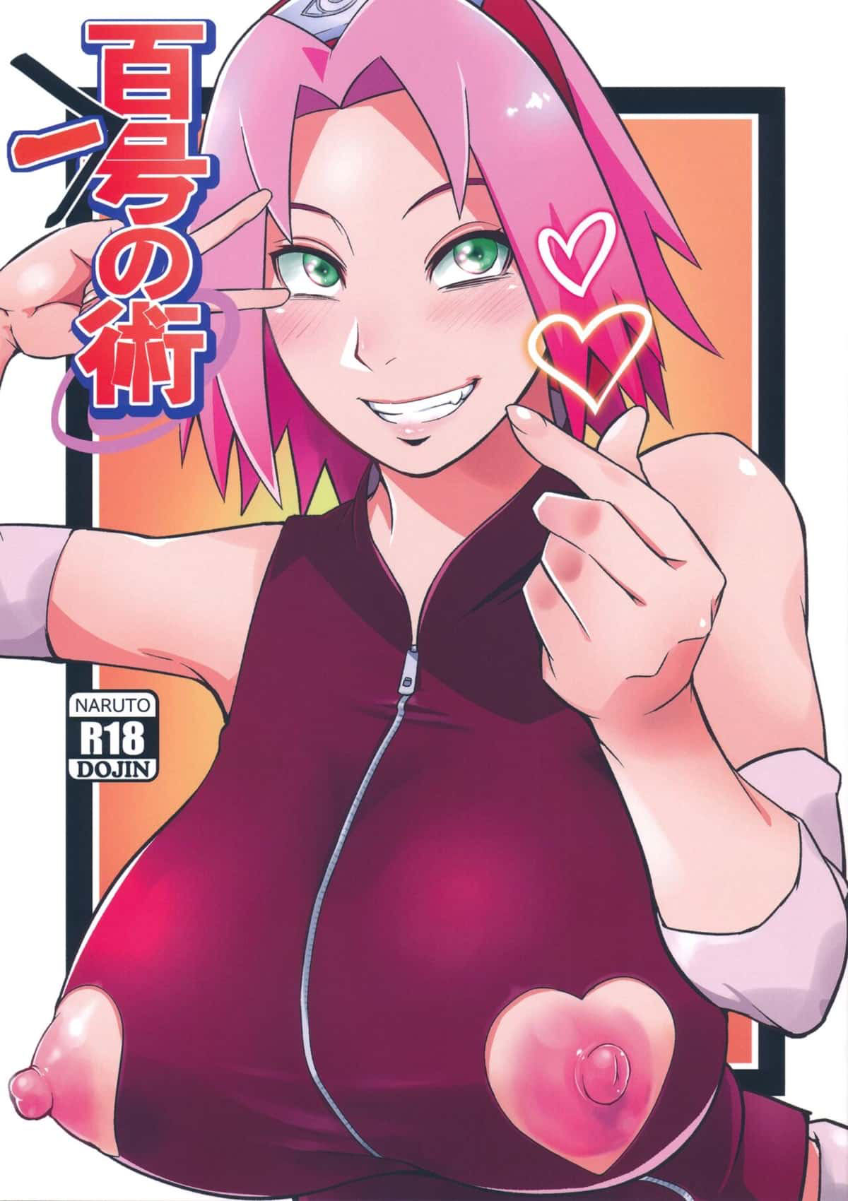 Capa de (C101) [Karakishi Youhei-dan Shinga (Sahara Wataru)]  Hyaku-ichi-go no Jutsu (Naruto)