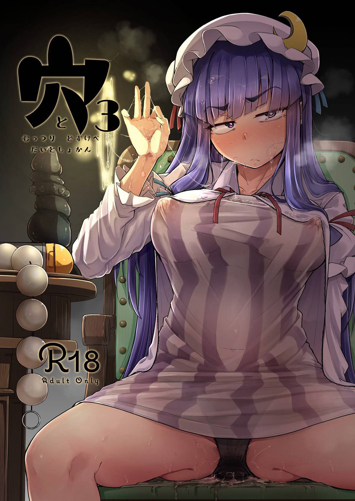 Capa de [Jikahatsudensho (flanvia)]  O Buraco Pervertido 3  (Touhou Project)