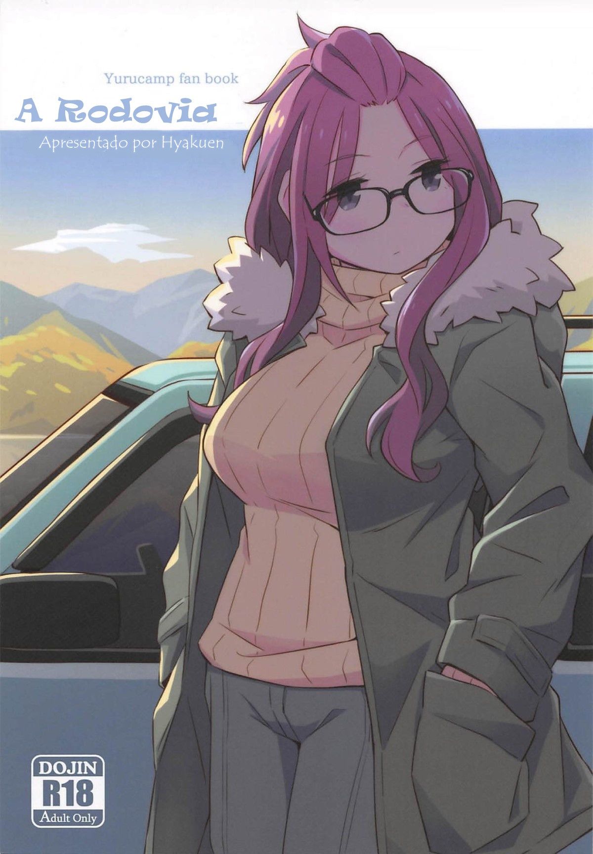 Capa de (C94) [Hyakuen Nikuniku (hyakuen)]  A Rodovia  (Yuru Camp)
