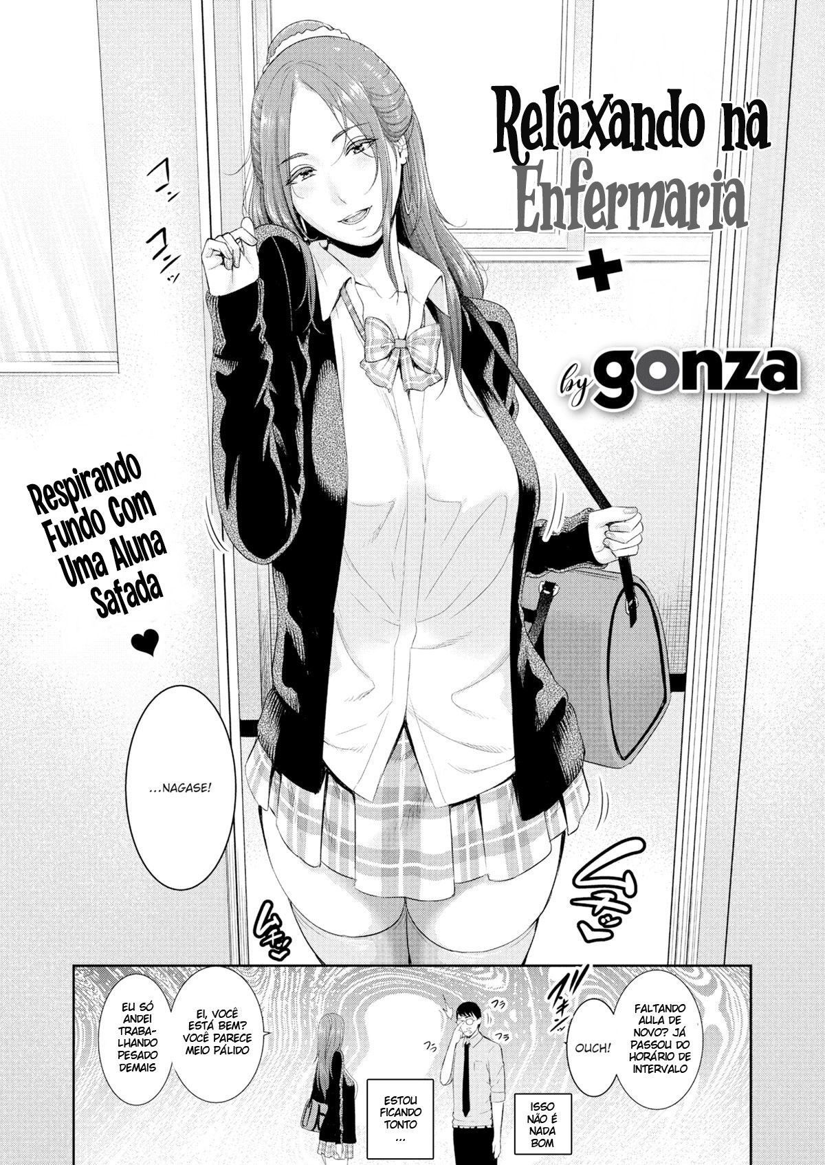 Capa de [Weekly Kairakuten (Gonza)] Relaxando na Enfermaria