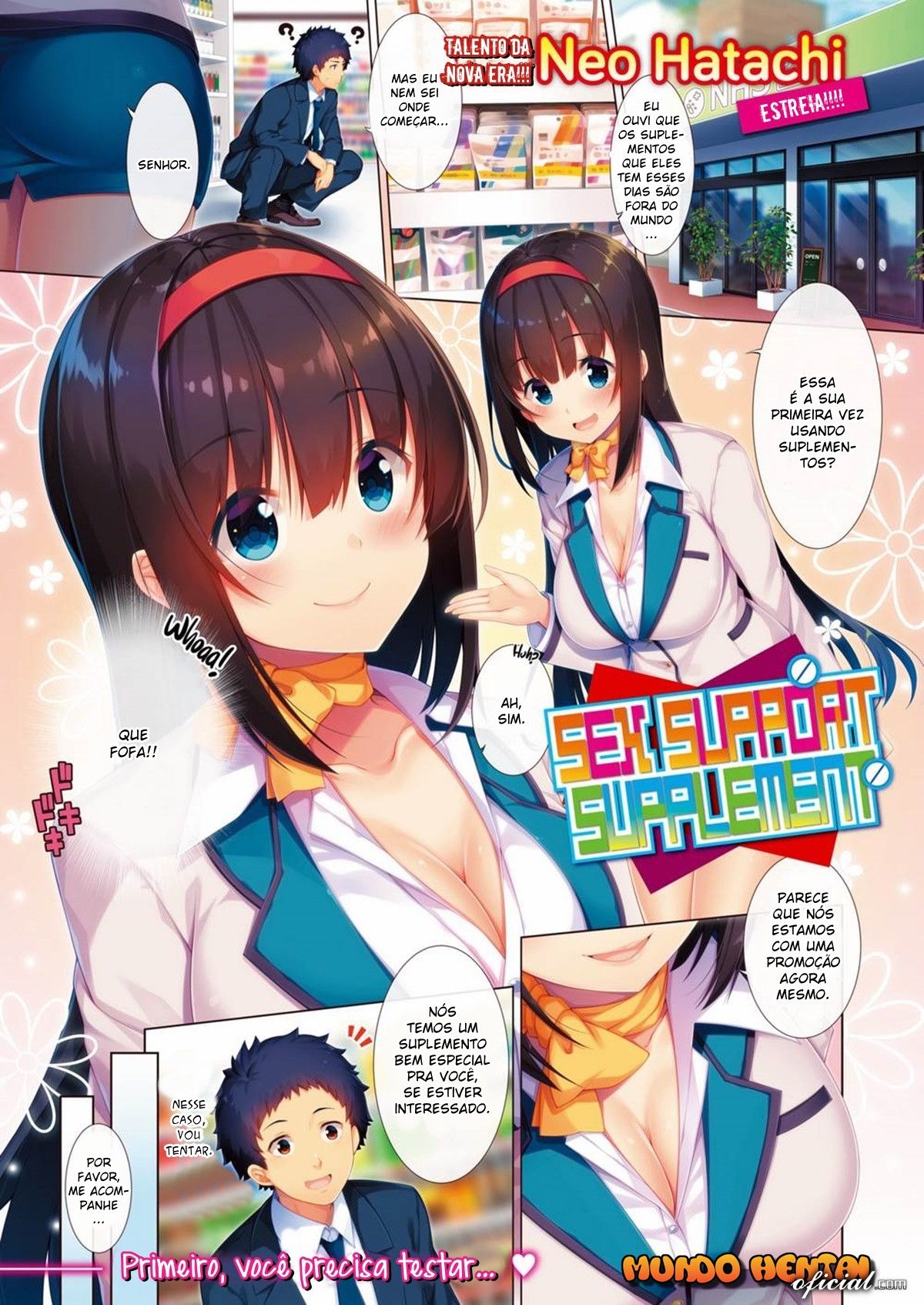 Capa de [Comic X-Eros (Neo Hatachi)]  Sex Support Supplement  [Sem Censura]