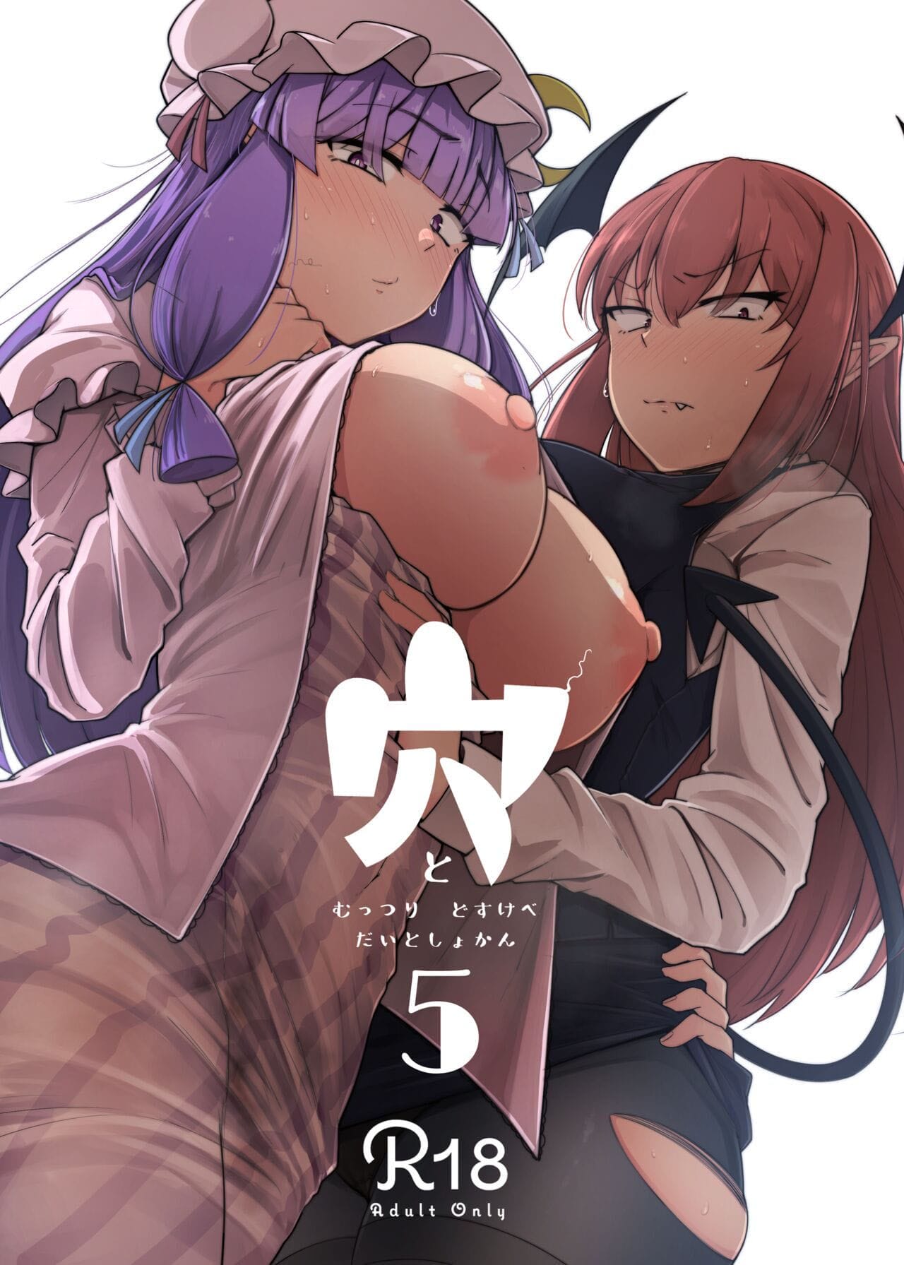 Capa de [Jikahatsudensho (flanvia)]  O Buraco Pervertido 5 (Touhou Project) [Digital]