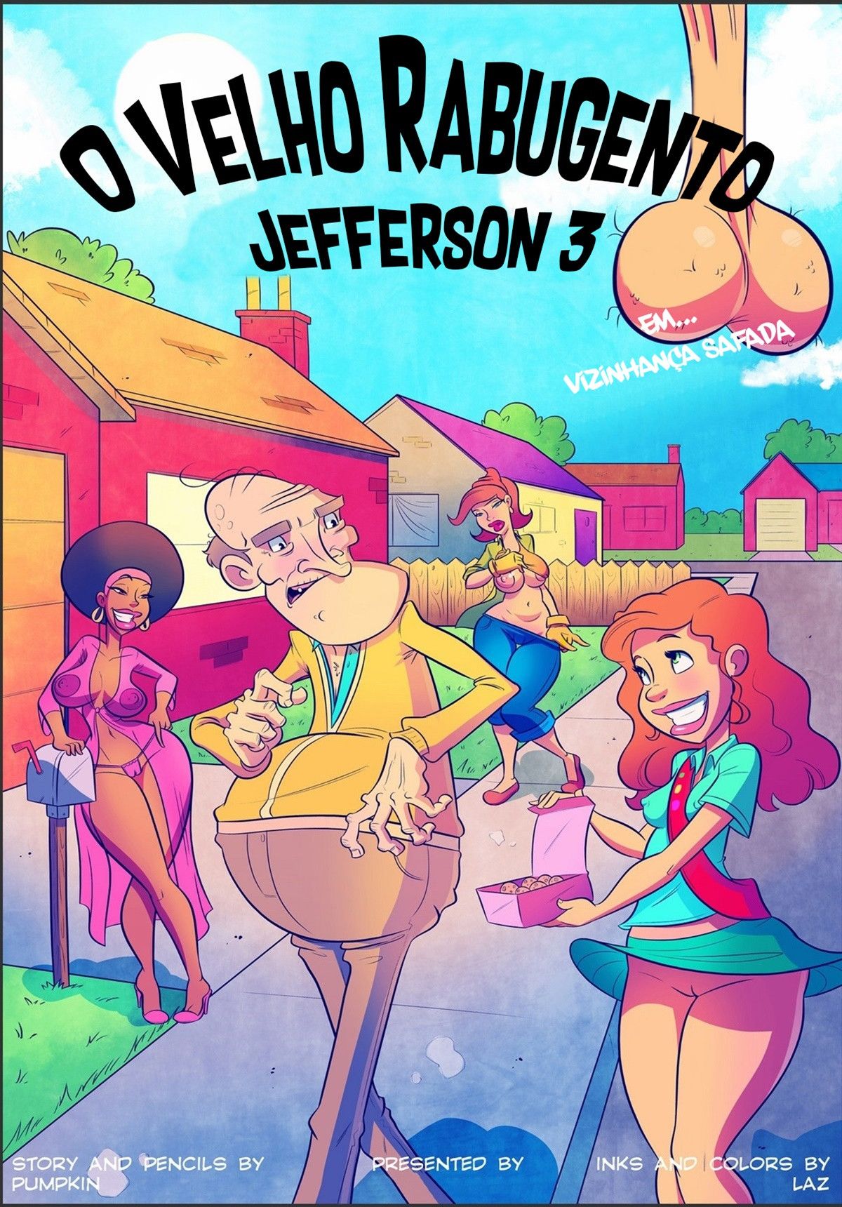 Capa de [JabComix (Laz] O Velho Rabugento Jefferson 4