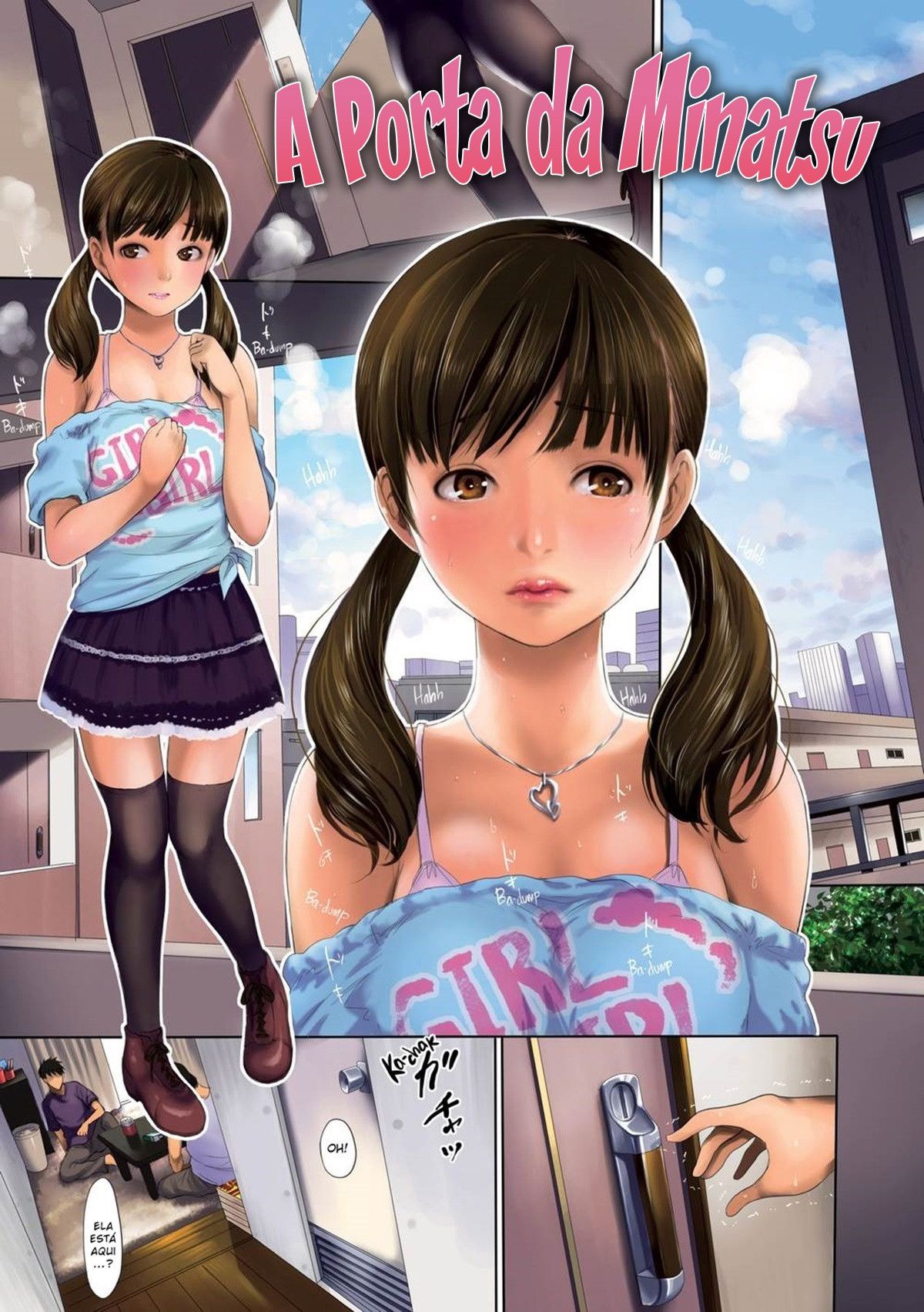 Capa de [Comic Kairakuten (E-musu Aki)]  A Porta da Minatsu