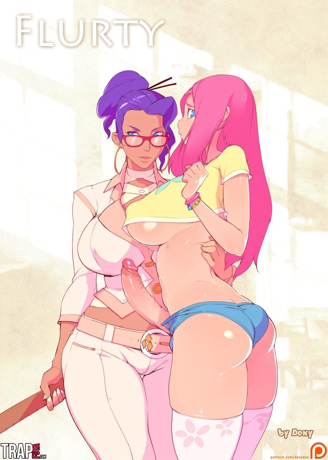 Capa de [PrismGirls Comics (Doxy)] Flurty Futa