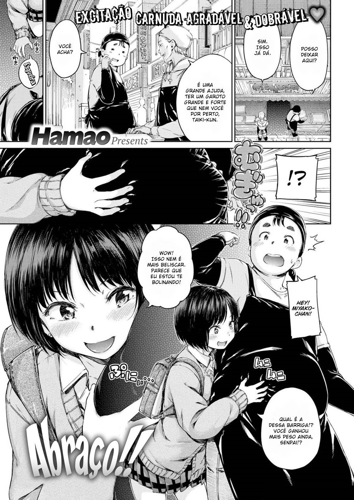 Capa de [Comic Kairakuten (Hamao)]  Abraço!!  [Sem Censura]