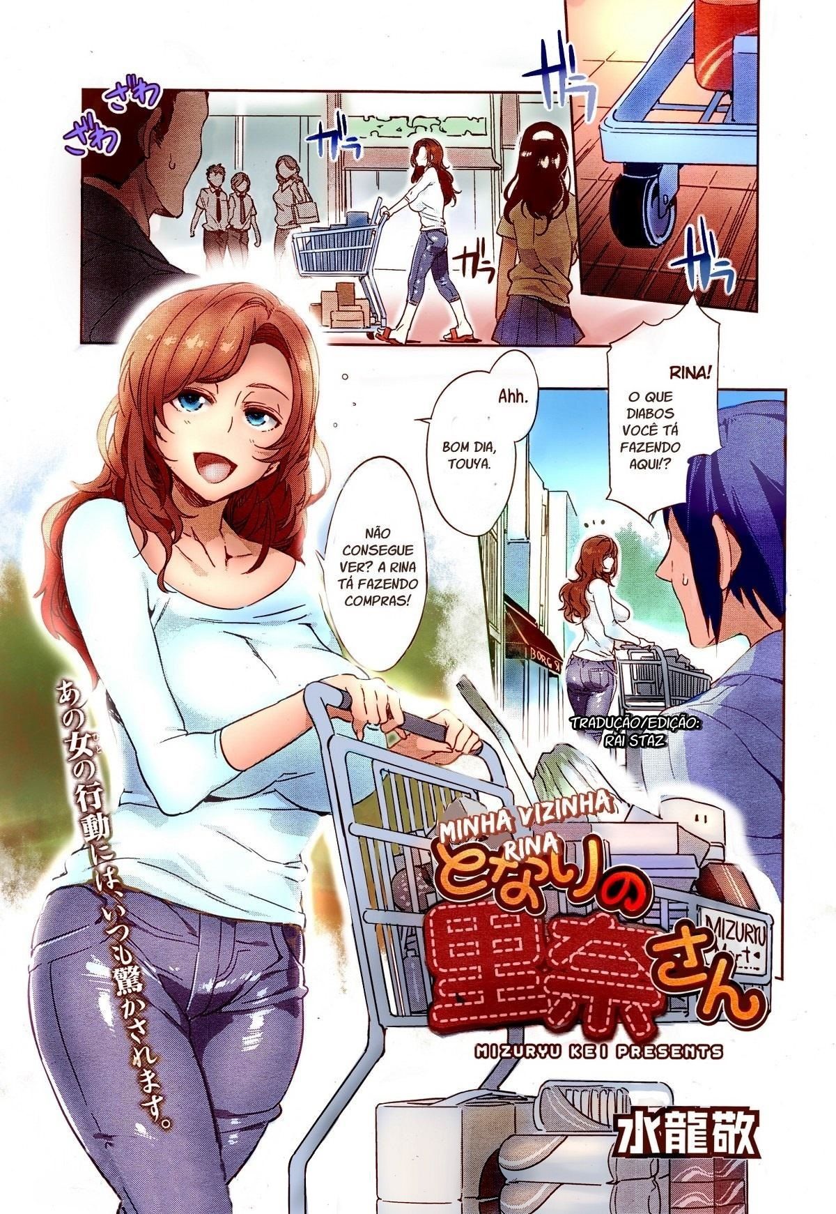 Capa de [Mizuryu Kei]  Minha Vizinha Rina | Tonari no Rina-san