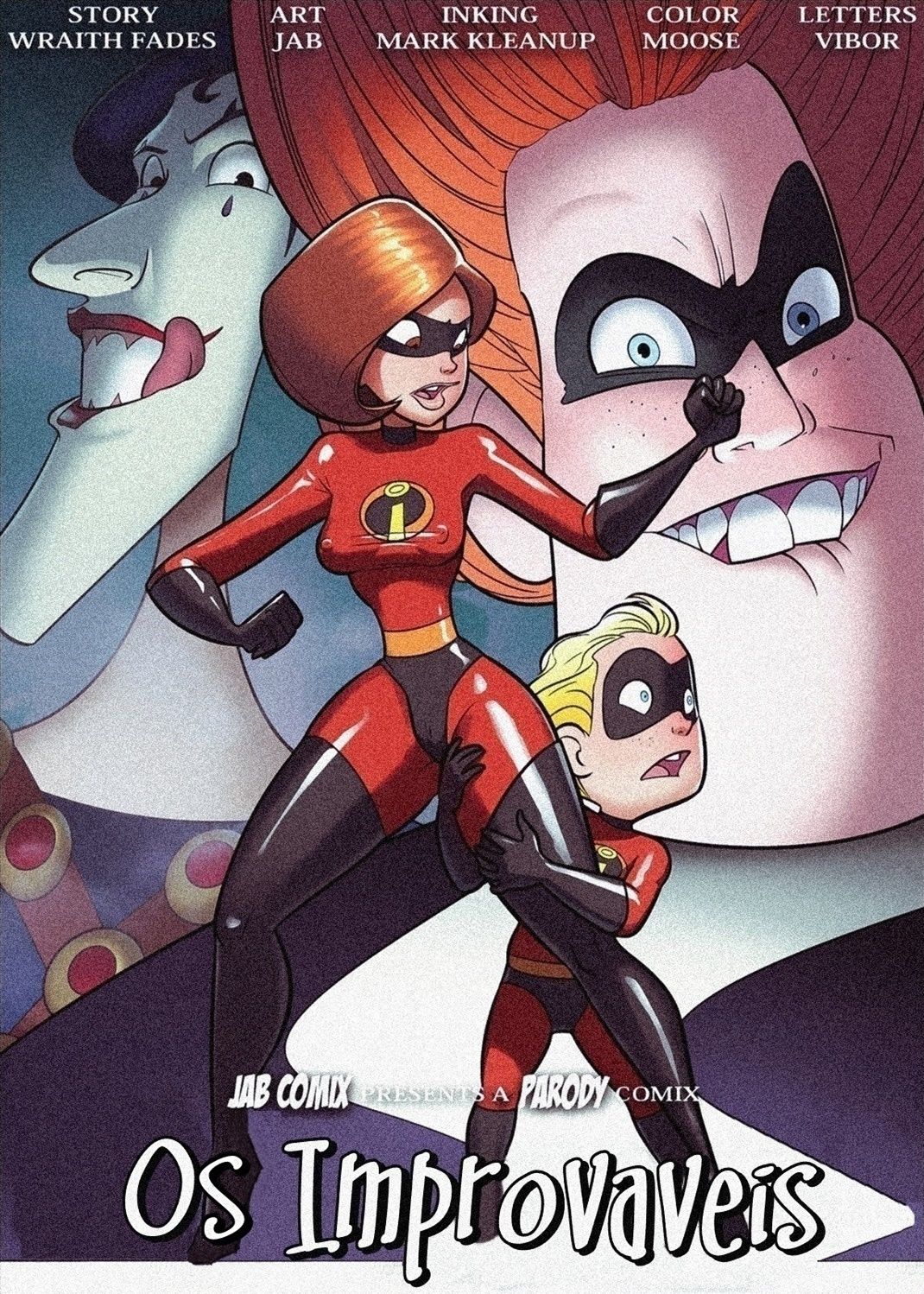 Capa de [Mark Kleanup]  Os Improváveis (JavComix)