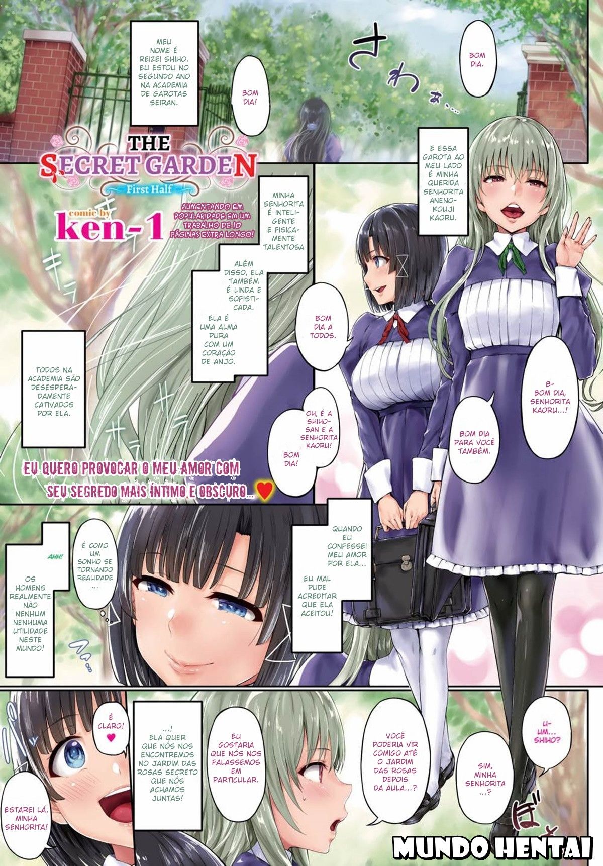 Capa de [Comic Bavel (Ken-1)]  The Secret Garden ~First Half~