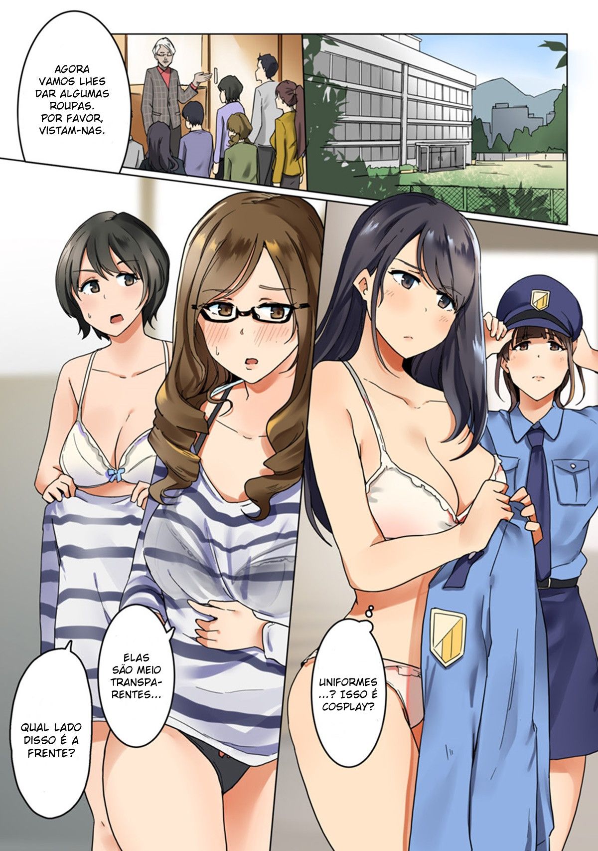 Capa de [Wakamatsu] Kangoku Zemi Kanshu ni Zettai Fukujuu o Shiirarete… (COMIC Ananga Ranga Vol. 44)