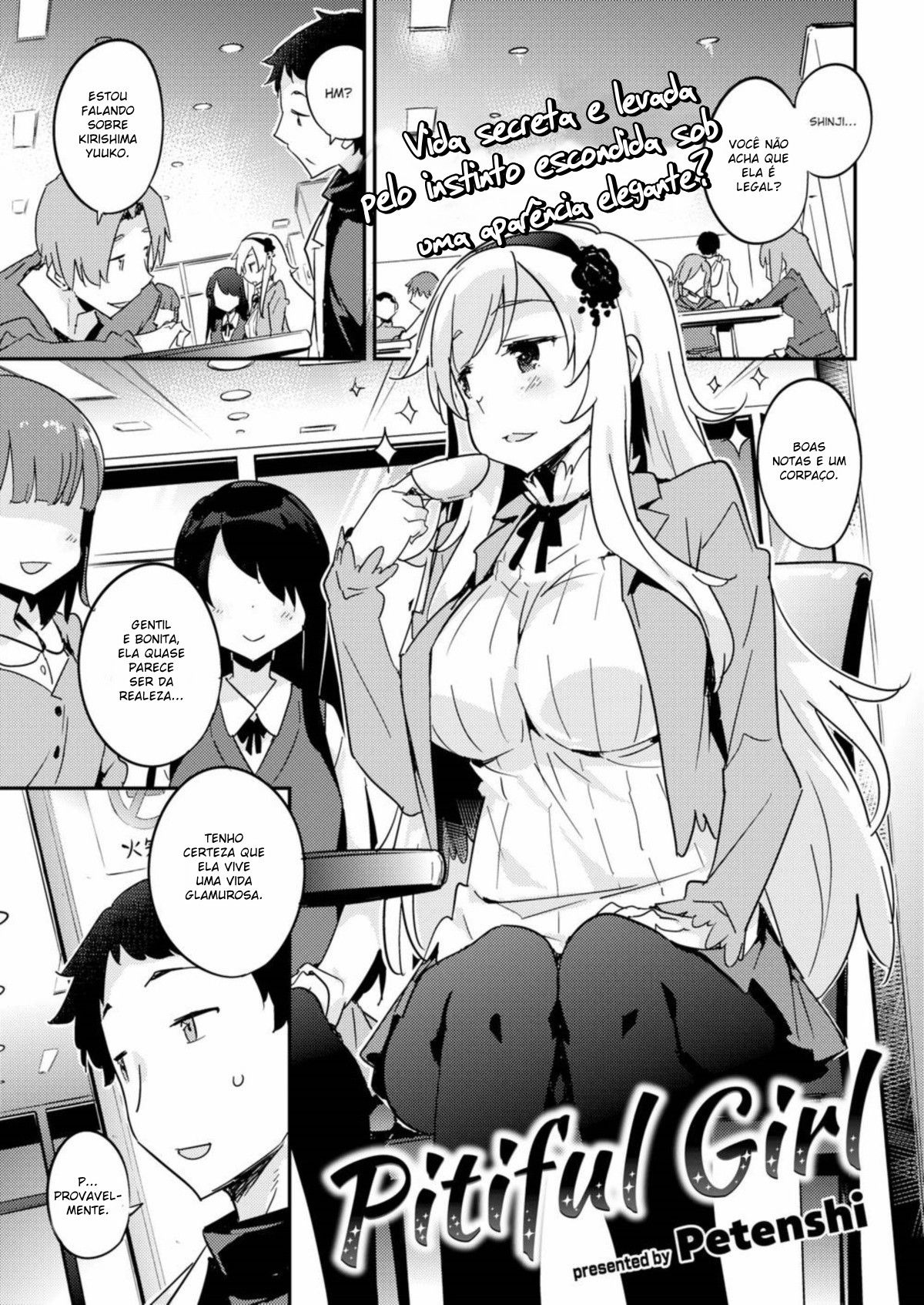 Capa de [Comic Kairakuten BEAST (Petenshi)]  Pitiful Girl  [Sem Censura]