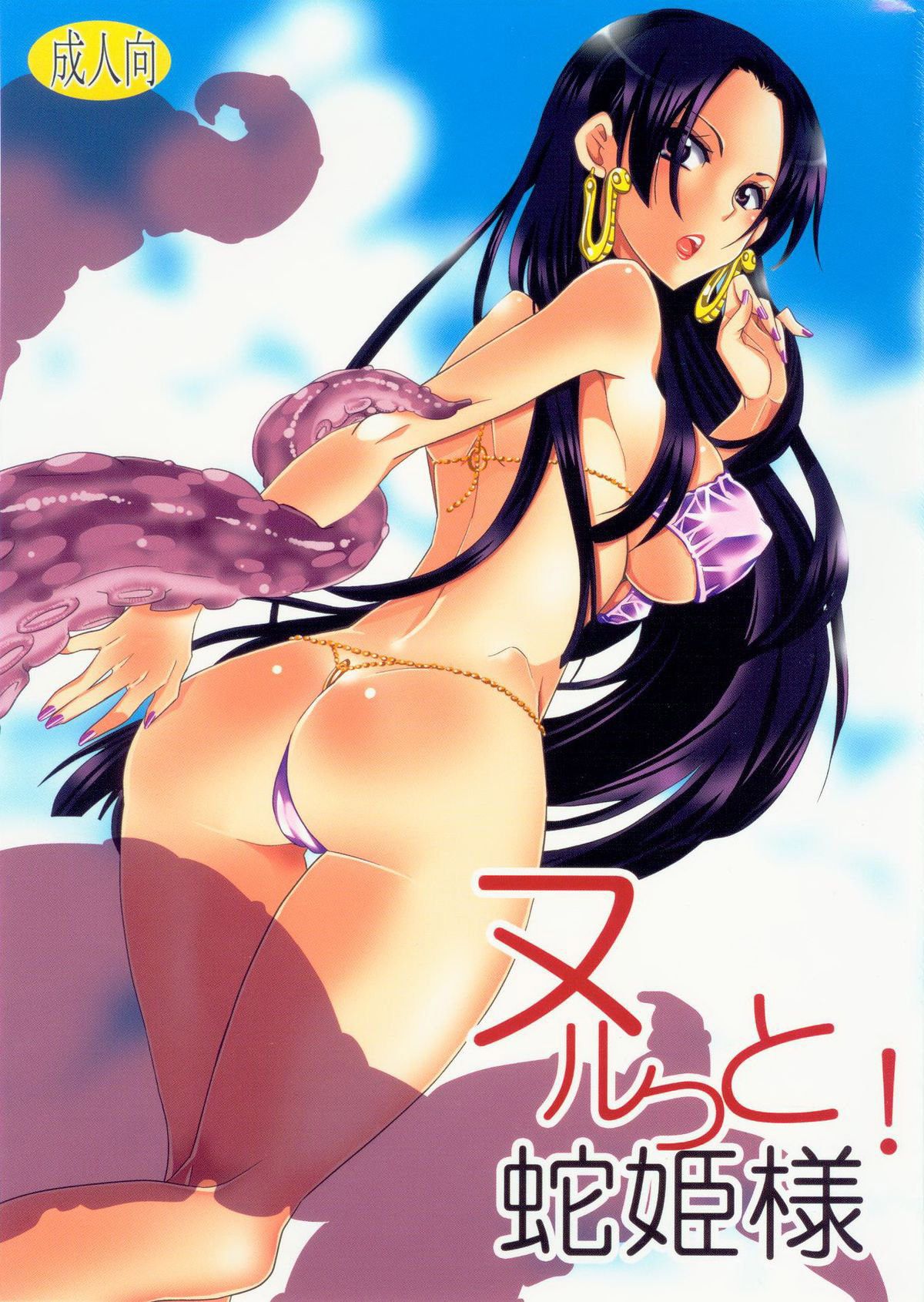 Capa de (C83) [Kurione-sha (YU-RI)]  A Princesa e o Polvo Pegajoso!  (One Piece)