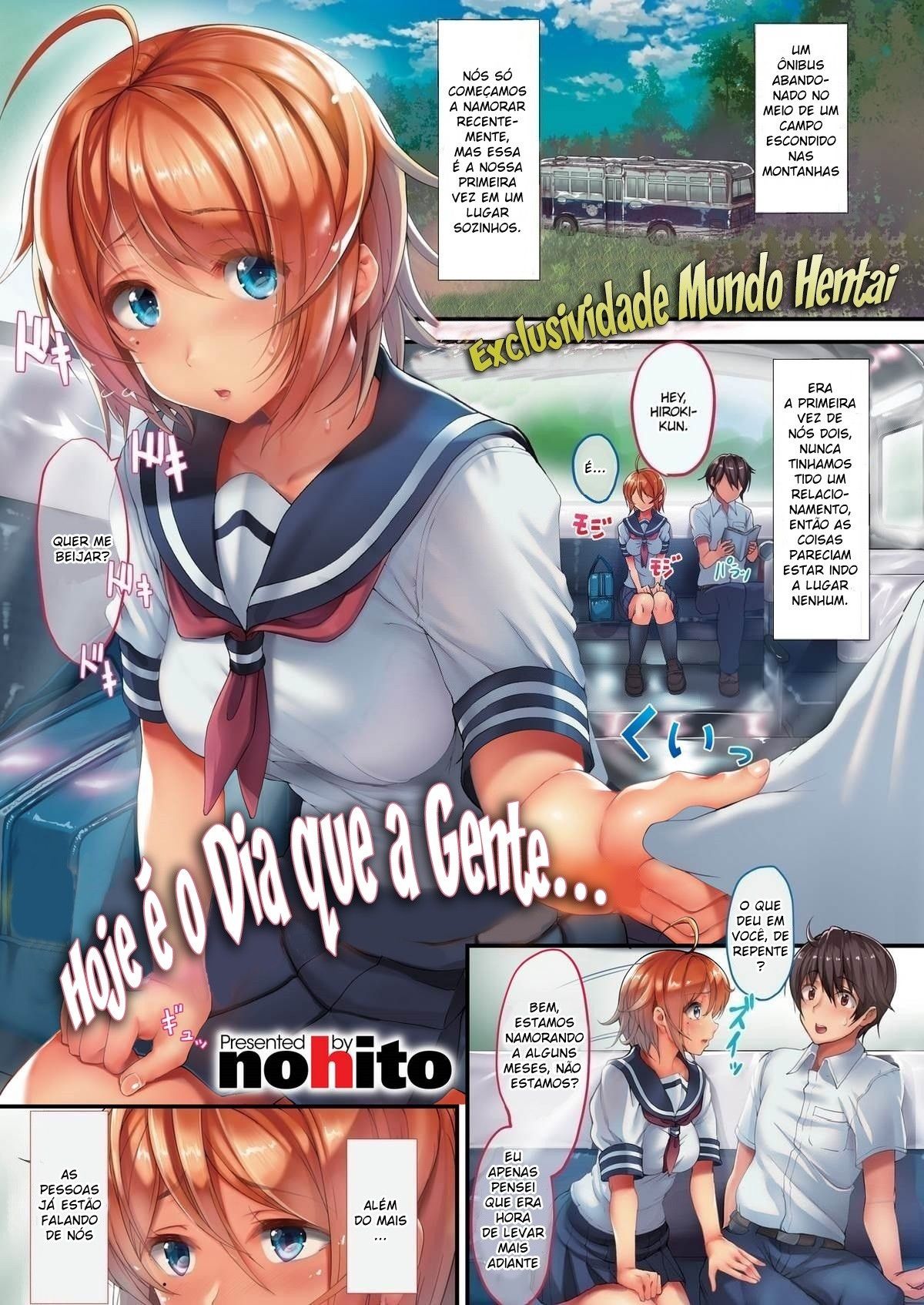 Capa de [Comic X-Eros (nohito)]  Hoje é o Dia Que a Gente…  [Sem Censura]